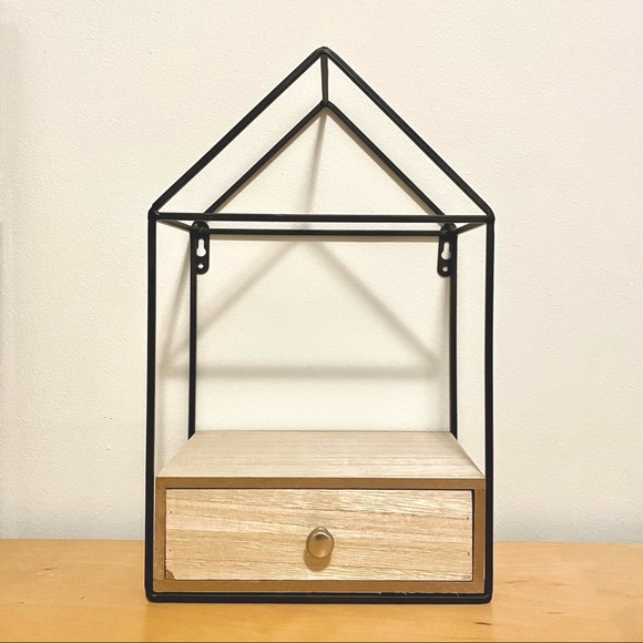 Farmhouse Floating Drawer Shelf | Home Decor - Picture 3 of 4